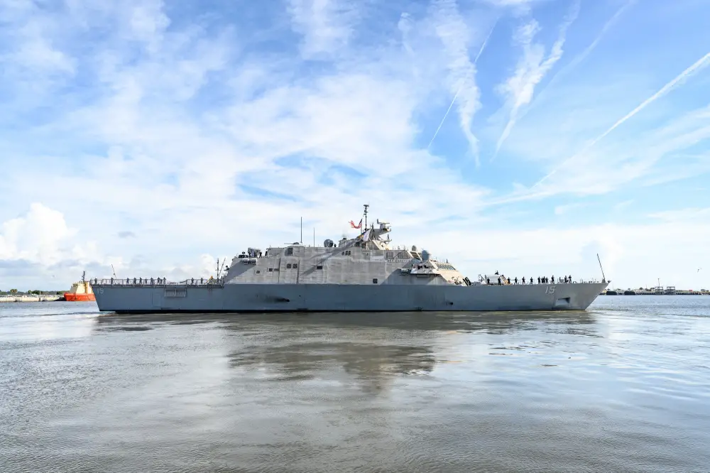 US Navy USS Billings (LCS 15) Deploys to Support Regional Cooperation and Security