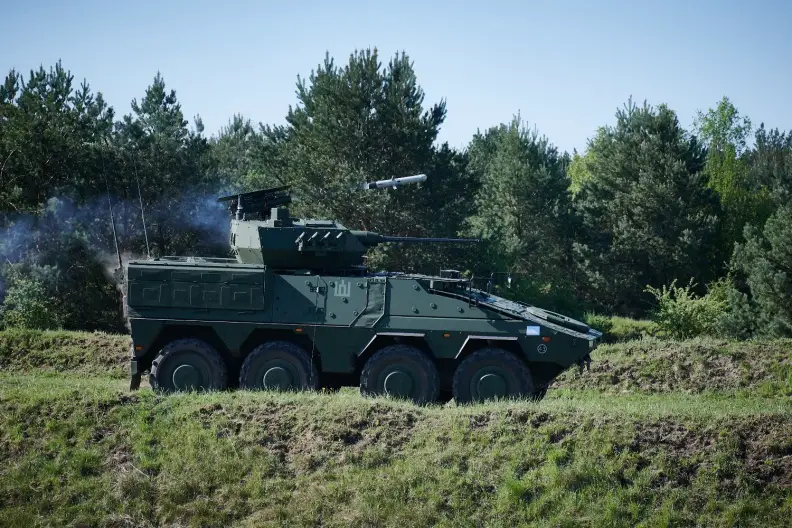 Lithuanian Land Forces Vilkas Infantry Fighting Vehicles