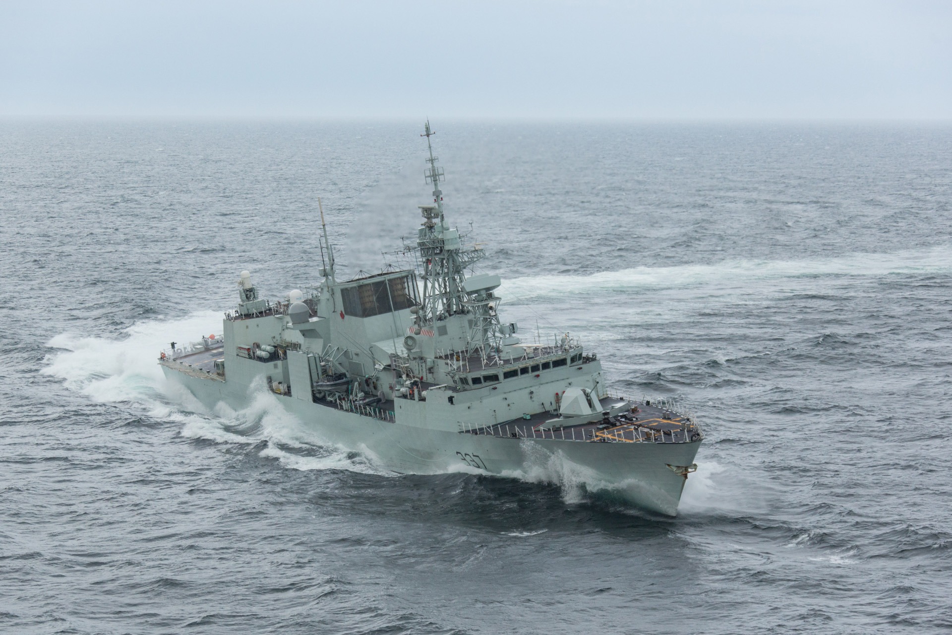 Halifax-class multi-role patrol frigate HMCS Fredericton