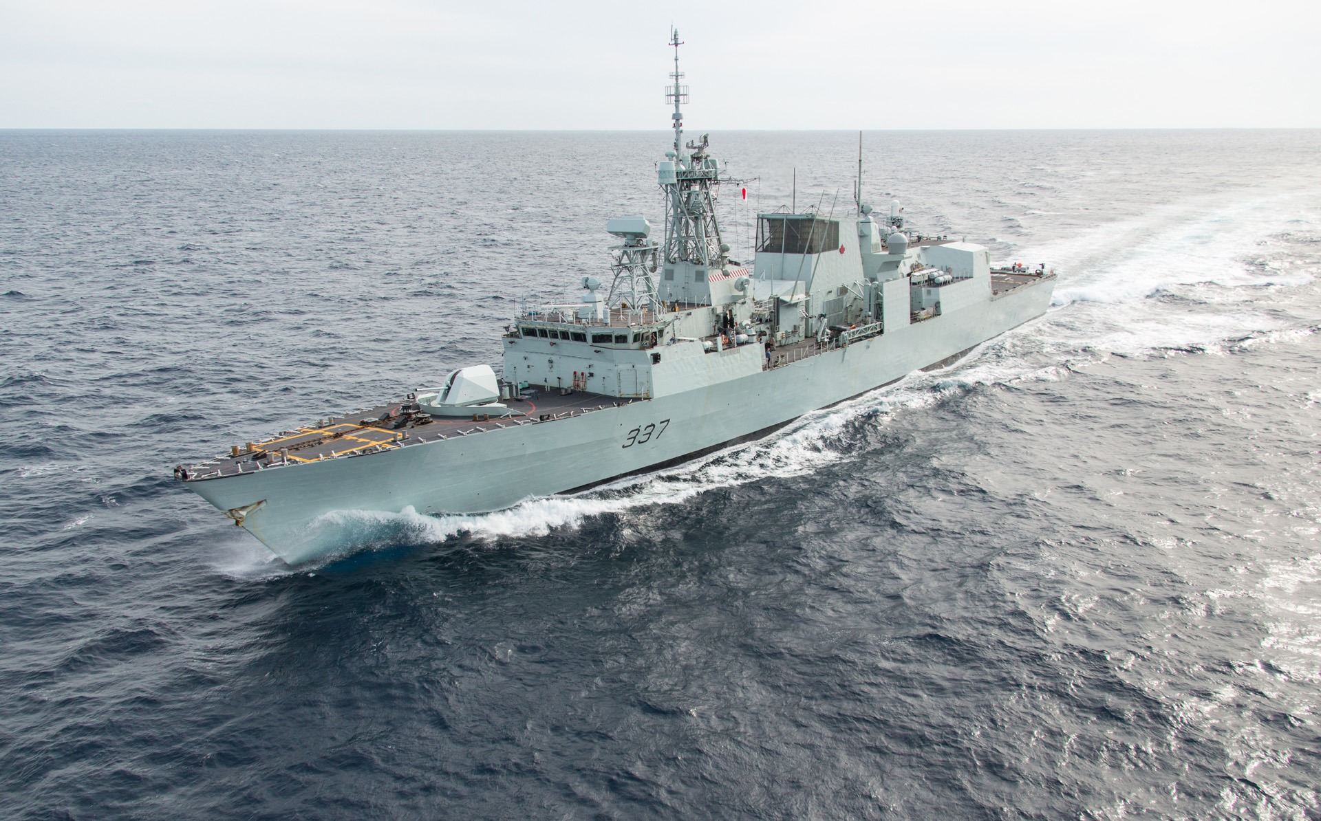 Halifax-class multi-role patrol frigate HMCS Fredericton