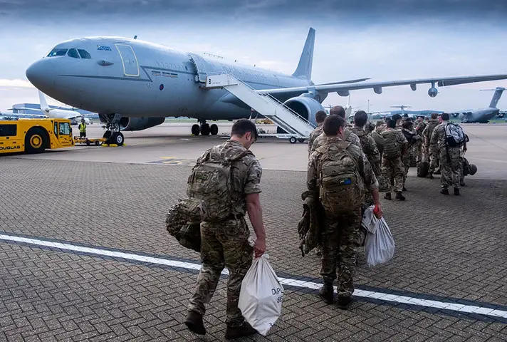 Members of Joint Forces Headquarters (JFHQ) deploy to Afghanistan.
