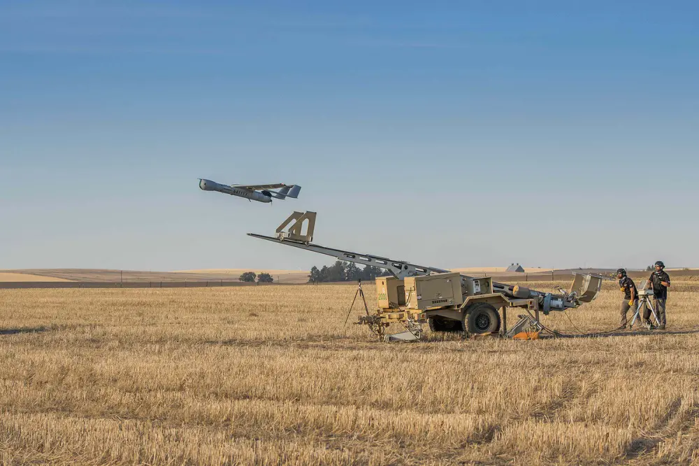 ScanEagle3 long-endurance, low-altitude unmanned aerial vehicle (UAV)