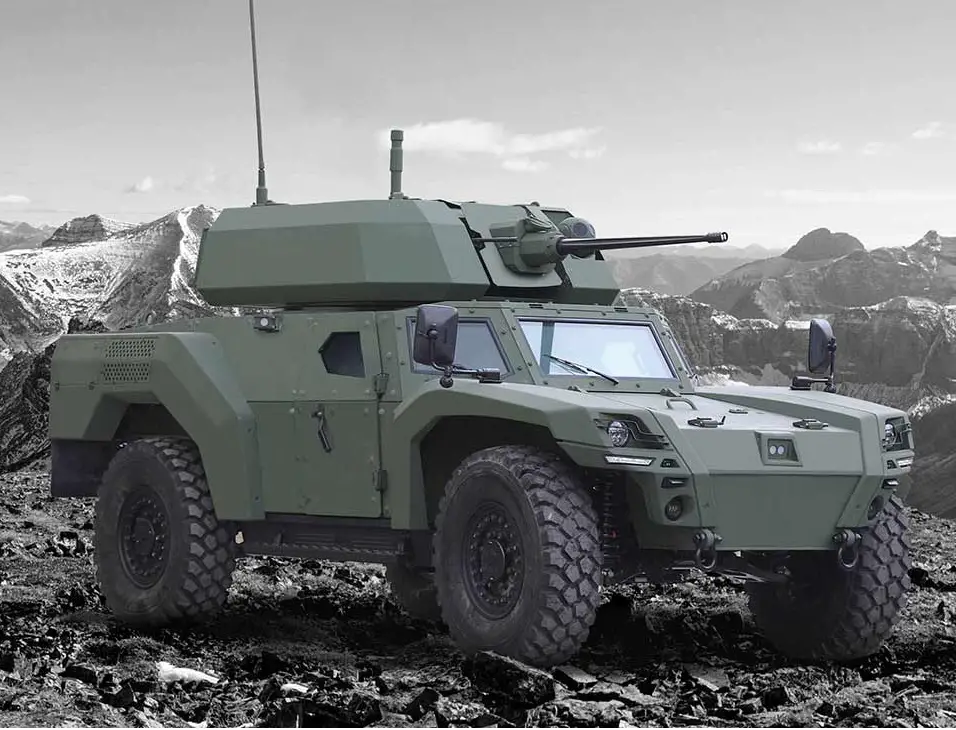  AKREP II Armored Reconnaissance, Surveillance and Weapons Platform Vehicle