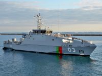 Vanuatu's RVS Takuare is a 39.5 metre steel monohull Guardian-class Patrol Boat designed and constructed by Austal in Henderson, Western Australia.
