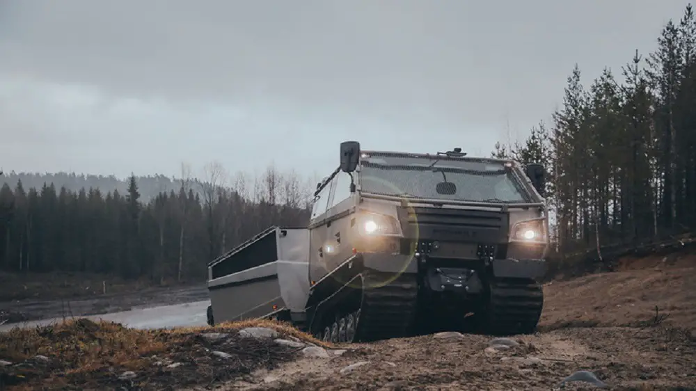 BAE Systems Hägglunds BVS10 Beowulf all terrain armoured vehicle