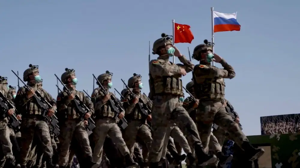 Chinese People's Liberation Army and Russian Ground Forces Kick Off Sibu/Interaction 2021 Exercise