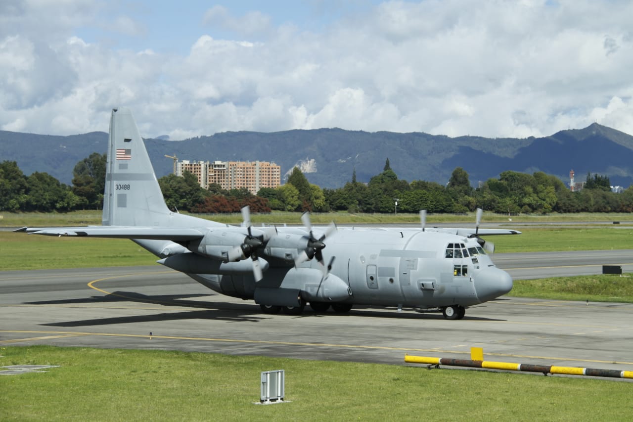 Colombian Air Force Receives Two Lockheed C-130H Hercules Military Transports