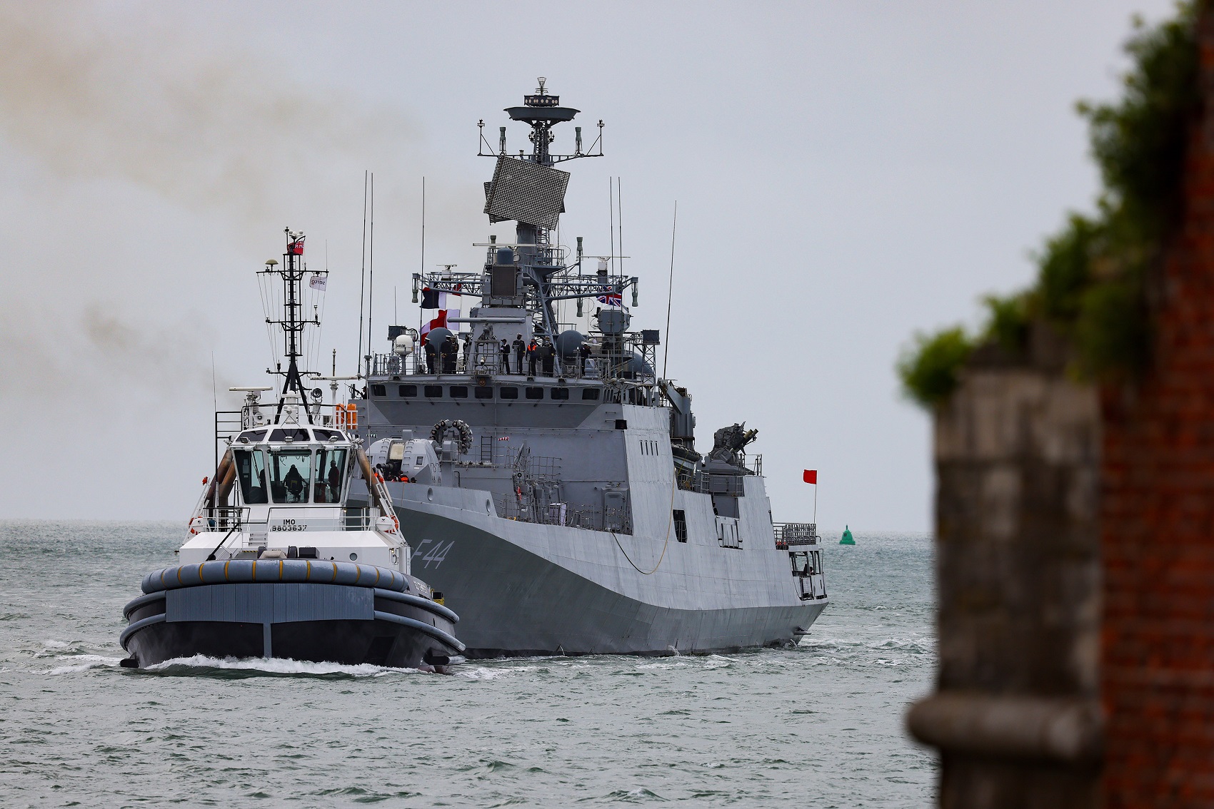 Indian Navy Frigate INS Tabar Visits Portsmouth Ahead of Workout with Royal Navy