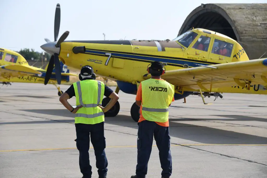 Israeli Firefighting Squadron to Send Two Firefighting Aircraft to Support Hellenic Air Force
