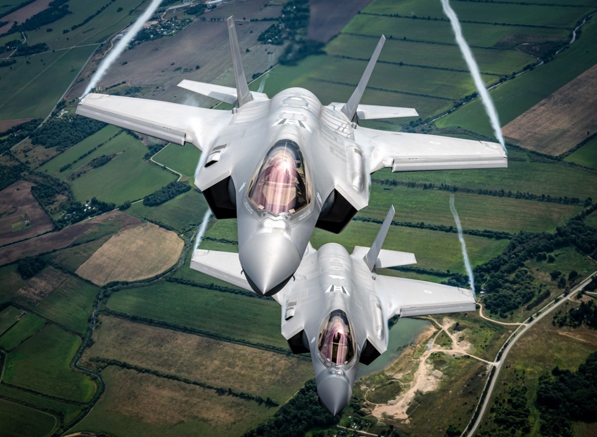 Italian Air Force F-35 Fighters Execute Trailblazer Deployment in Baltic Air Policing