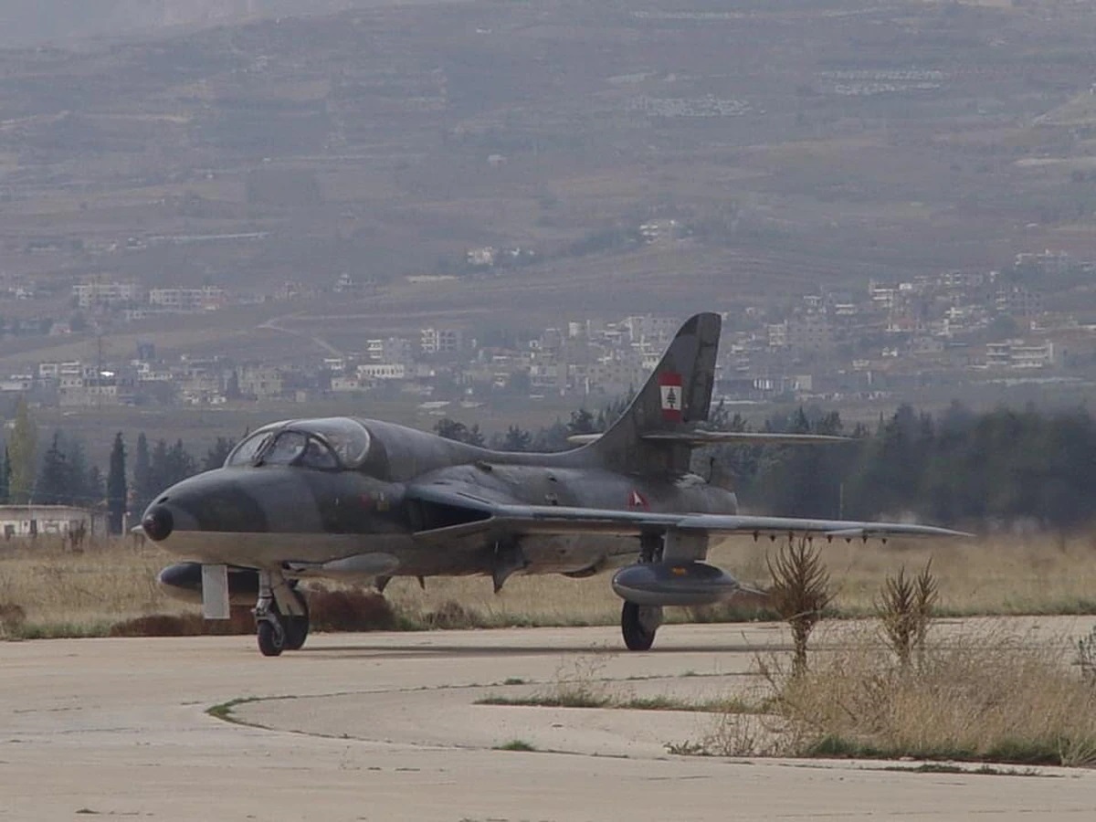 Lebanese Air Force Hawker Hunter
