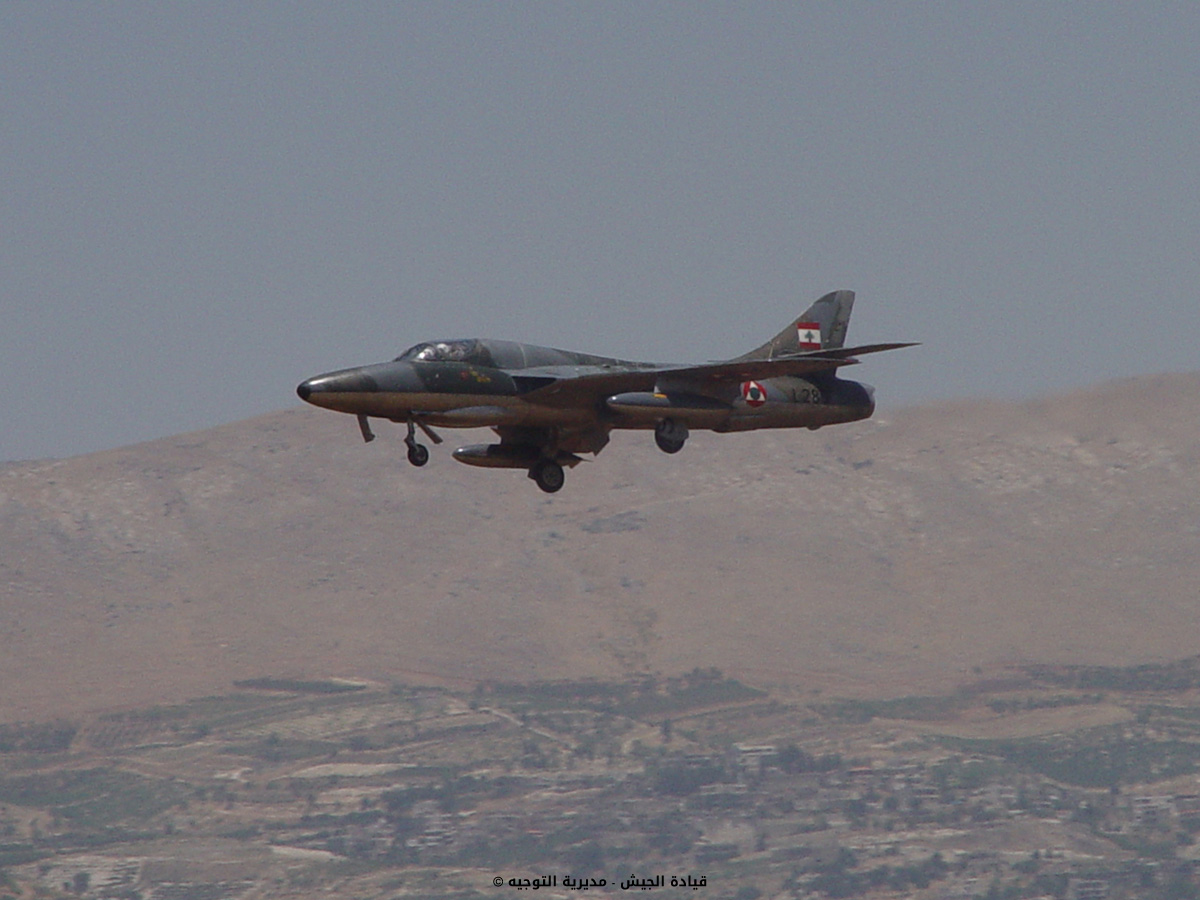 Lebanese Air Force Hawker Hunter fighter