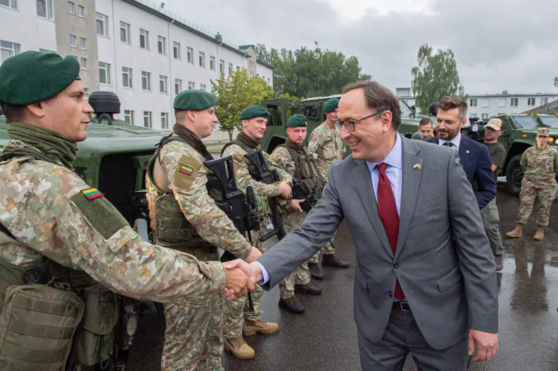Lithuanian Armed Forces Unveils Its First Batch of Joint Light Tactical Vehicles (JLTVs)