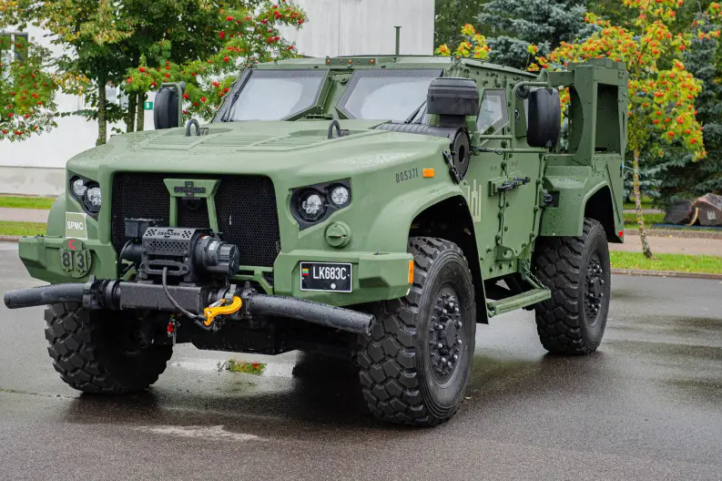 Lithuanian Army Oshkosh Joint Light Tactical Vehicles (JLTVs)