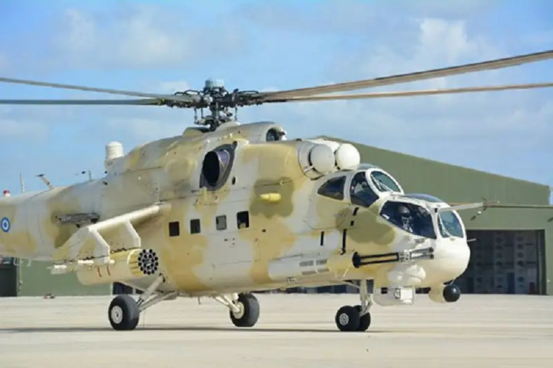 National Guard of Cyprus Mil Mi-35 Combat-Transport Helicopter