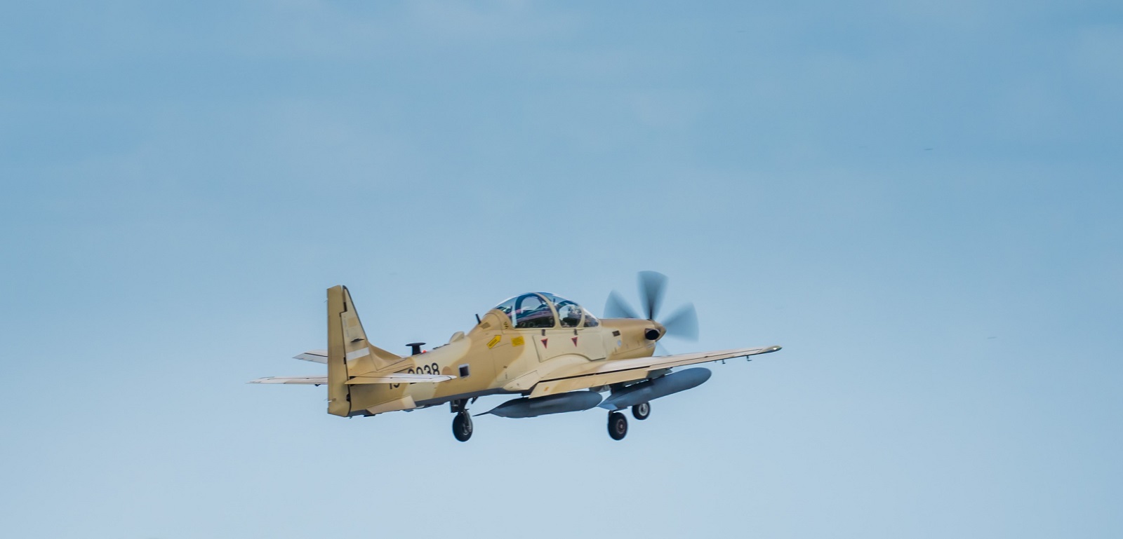 Nigerian Air Force A-29 Super Tucano Counter-insurgency Aircraft Depart US for Final Delivery