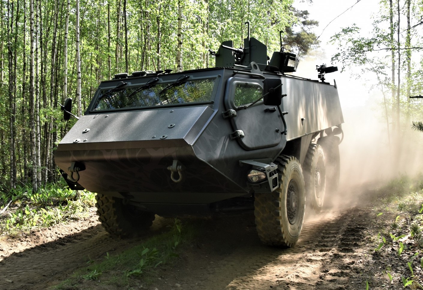 Patria 6x6 Wheeled Armoured Vehicles