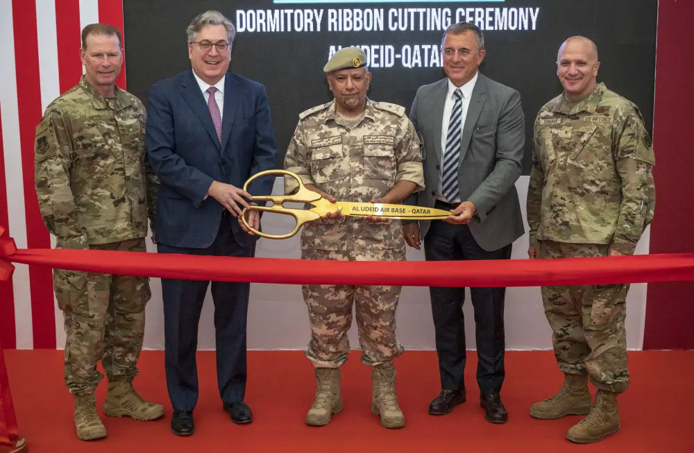 Qatar Ministry of Defense Presents New Dormitory Facilities to Al Udeid Air Base (AUAB)