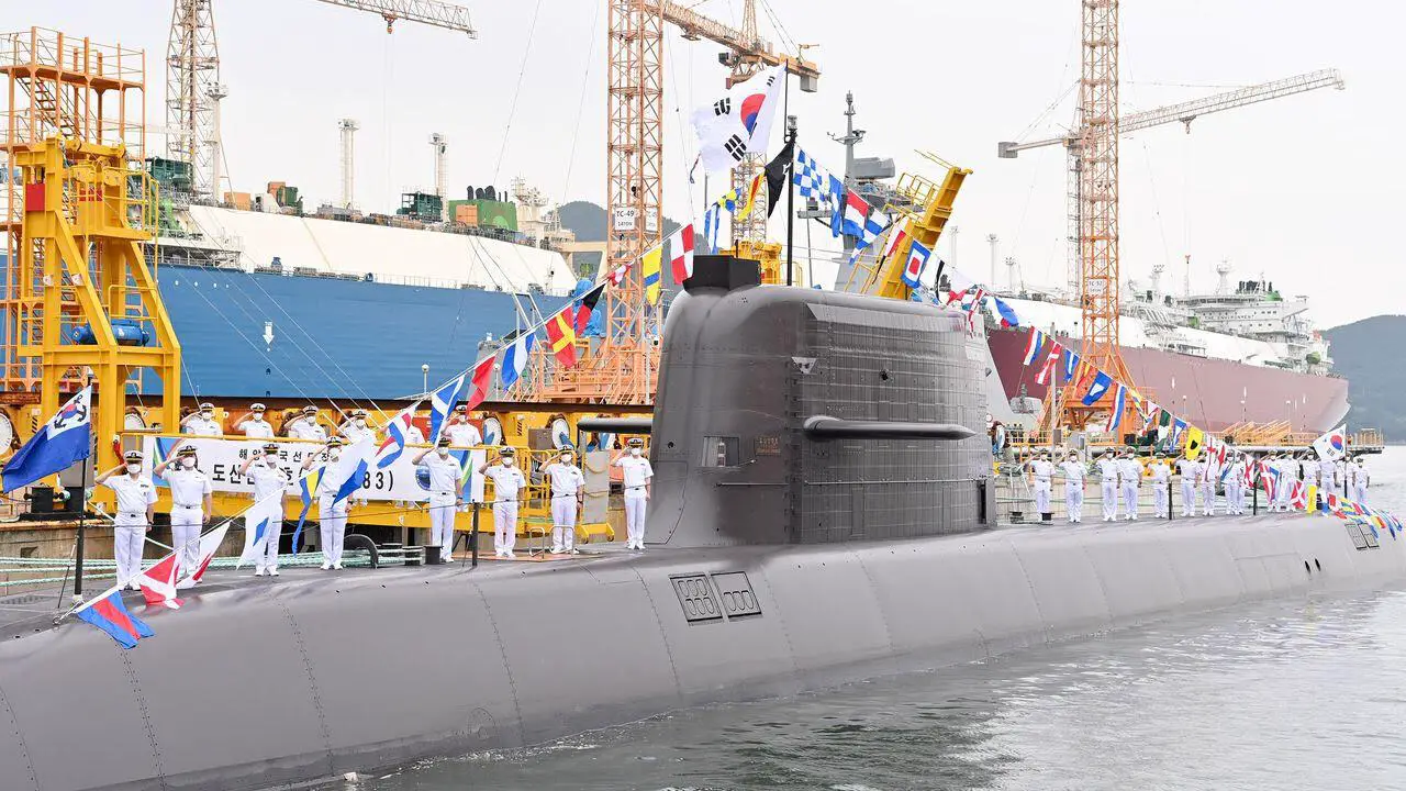 Republic of Korea Navy Commissions ROKS Dosan Ahn Chang-ho (SS-083) Submarine