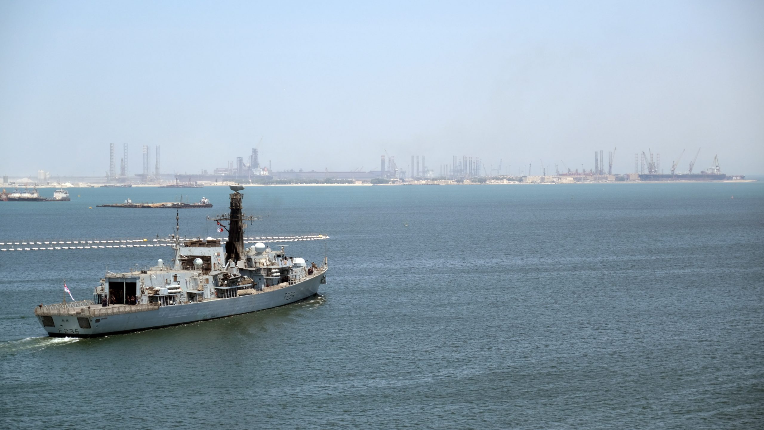 Royal Navy-led Gulf Task Group Protects 100 Million Tonnes of Cargo Every Month