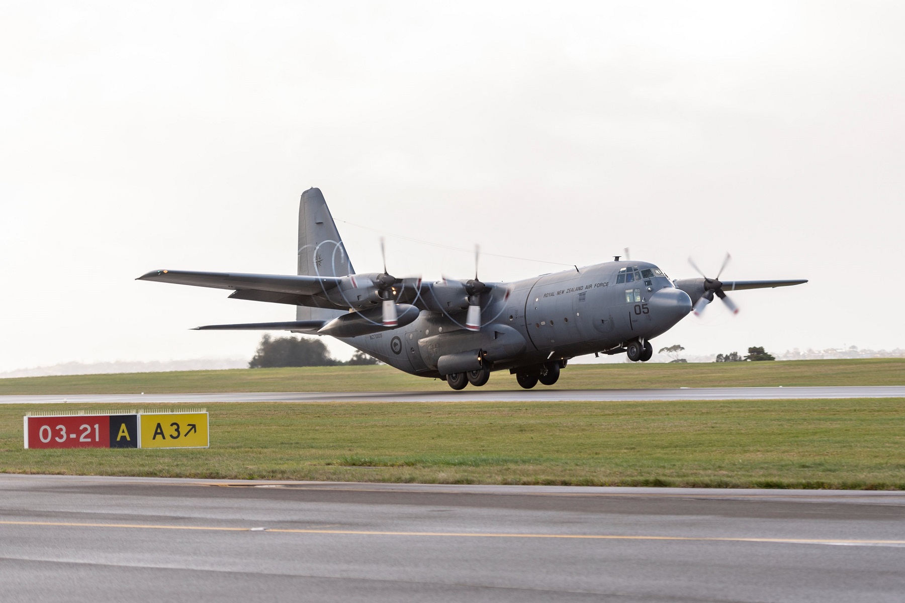 Royal New Zealand Air Force C-130HNZ Hercules Deploy to Assist with Evacuations from Afghanistan