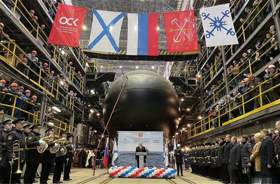 Russian Navy’s Improved Kilo II-Class Submarine Magadan