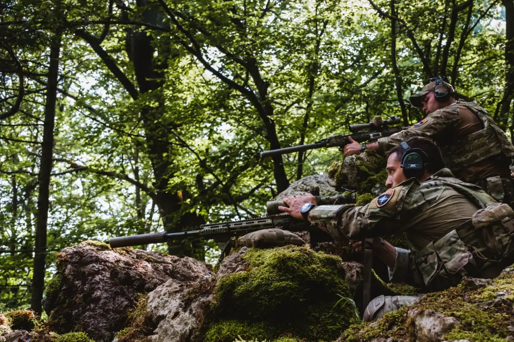 Snipers from 14 Countries Compete in European Best Sniper Team Competition