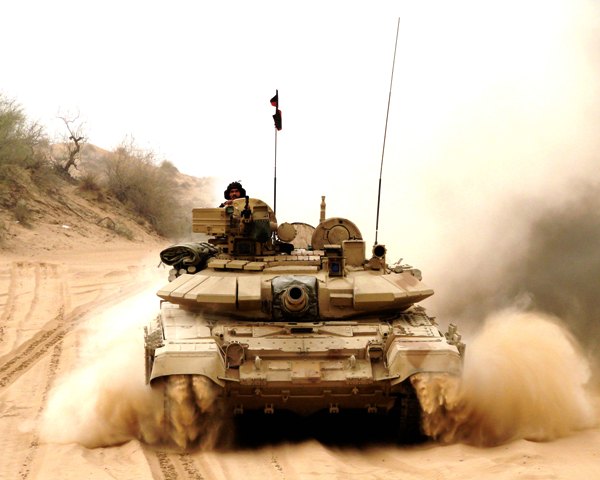 Indian Army T-90S Bhishma main battle tank