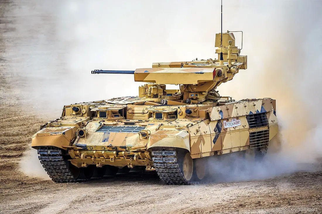 Russian Defense Manufacturer UVZ Offers Modernization of Aging T-72 Tanks into BMPT-72 Terminators
