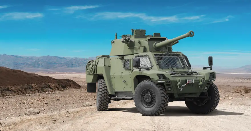 Turkey’s Defense Manufacturer Otokar Unveils AKREP IId Armored Reconnaissance Vehicles