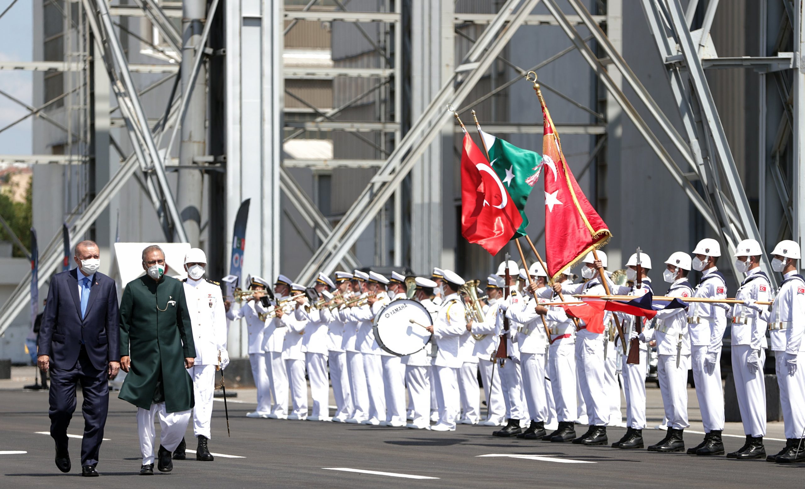 Turkey's Istanbul Shipyard Launched First Babur-Class MILGEM Corvette For Pakistan Navy