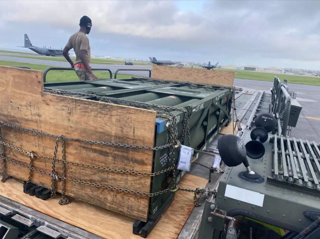 The 8th TSC synchronized with the  @10th_SG_Okinawa  Ammo Depot out of Japan, to provide quick, adaptable sustainment solutions with the rapid delivery of supplies  to Indonesia on July 27, 2021 in support of exercise Garuda Shield.  
