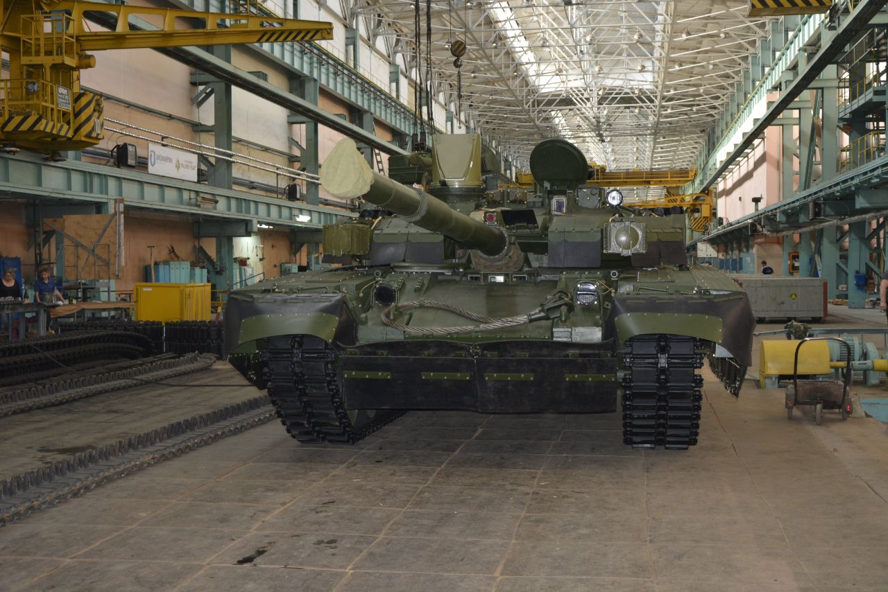 Zhytomyr Armored Plant Delivered Upgraded Oplot Main Battle Tank to Ukrspetsexport