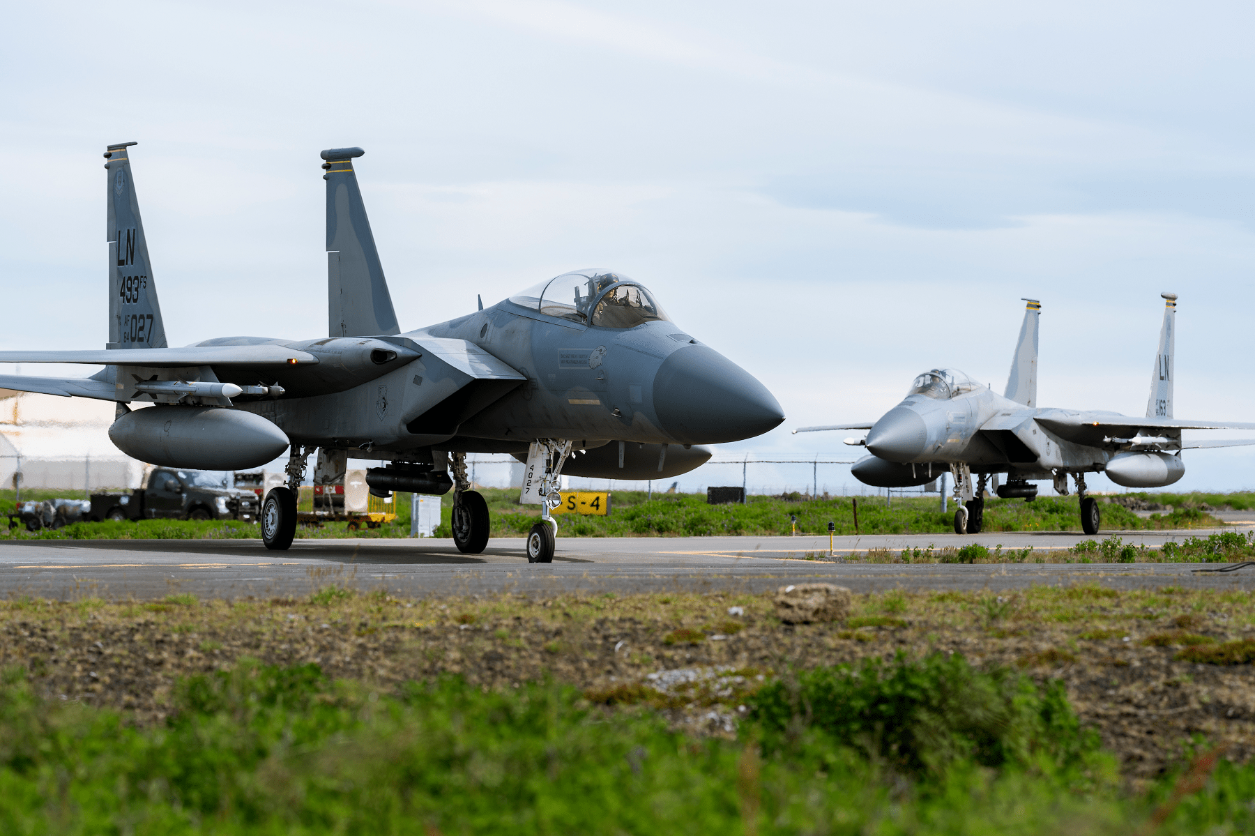 US Air Force F-15 Fighter Jets Complete NATO Air Policing Deployment to Iceland
