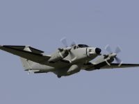 U.S. Army Beechcraft King Air 300 Medium Altitude Reconnaissance and Surveillance System (MARSS) aircraft