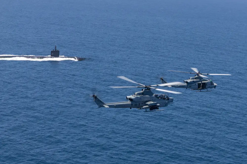 US Marine Corps Aircraft Trains for Modern Island Hopping Campaign During Exercise Summer Fury 21