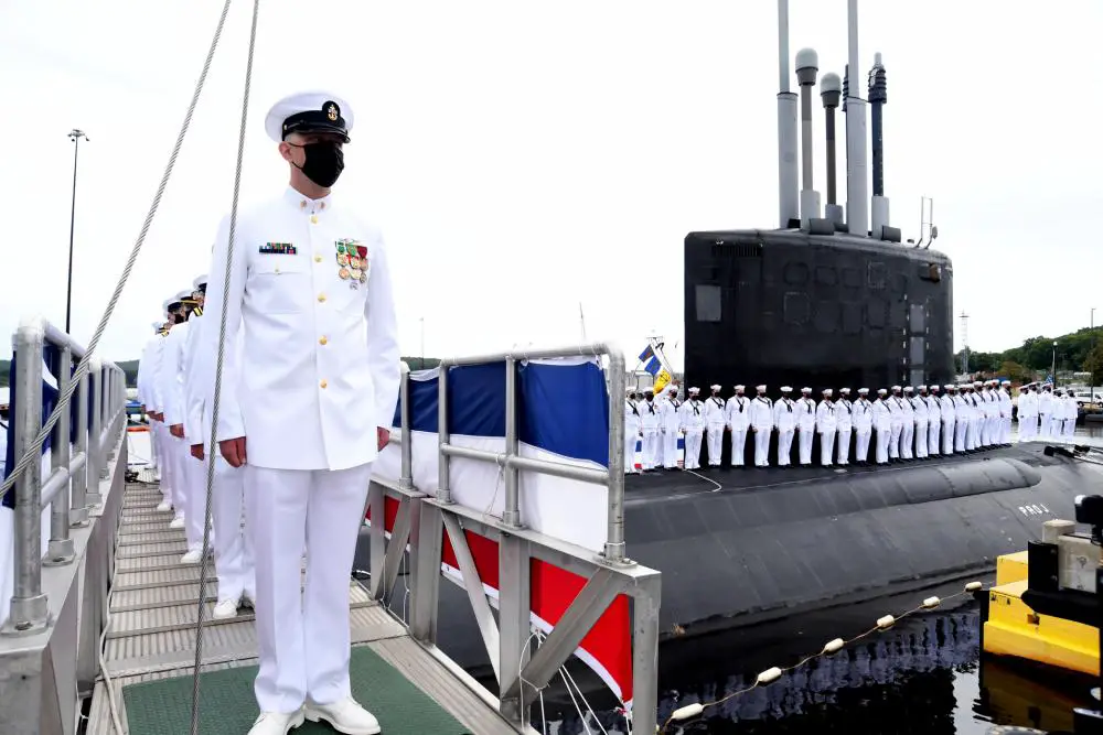 US Navy Celebrates Commissioning of Nuclear Powered Attack Submarine USS Vermont (SSN 792)