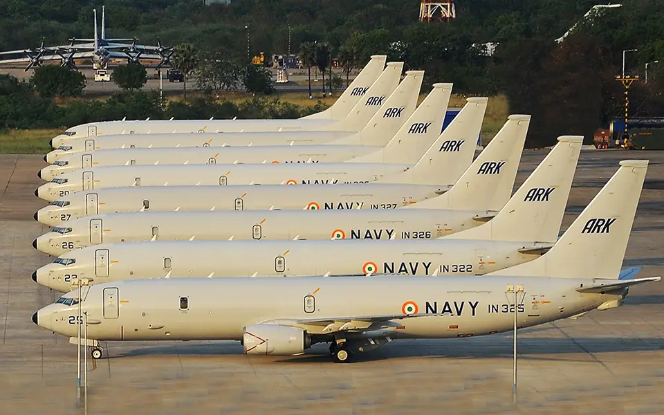 Indian Navy P-8I Multimission Maritime Patrol Aircrafts