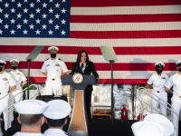 Vice President Harris Visits Littoral Combat Ship USS Tulsa (LCS 16) in Singapore
