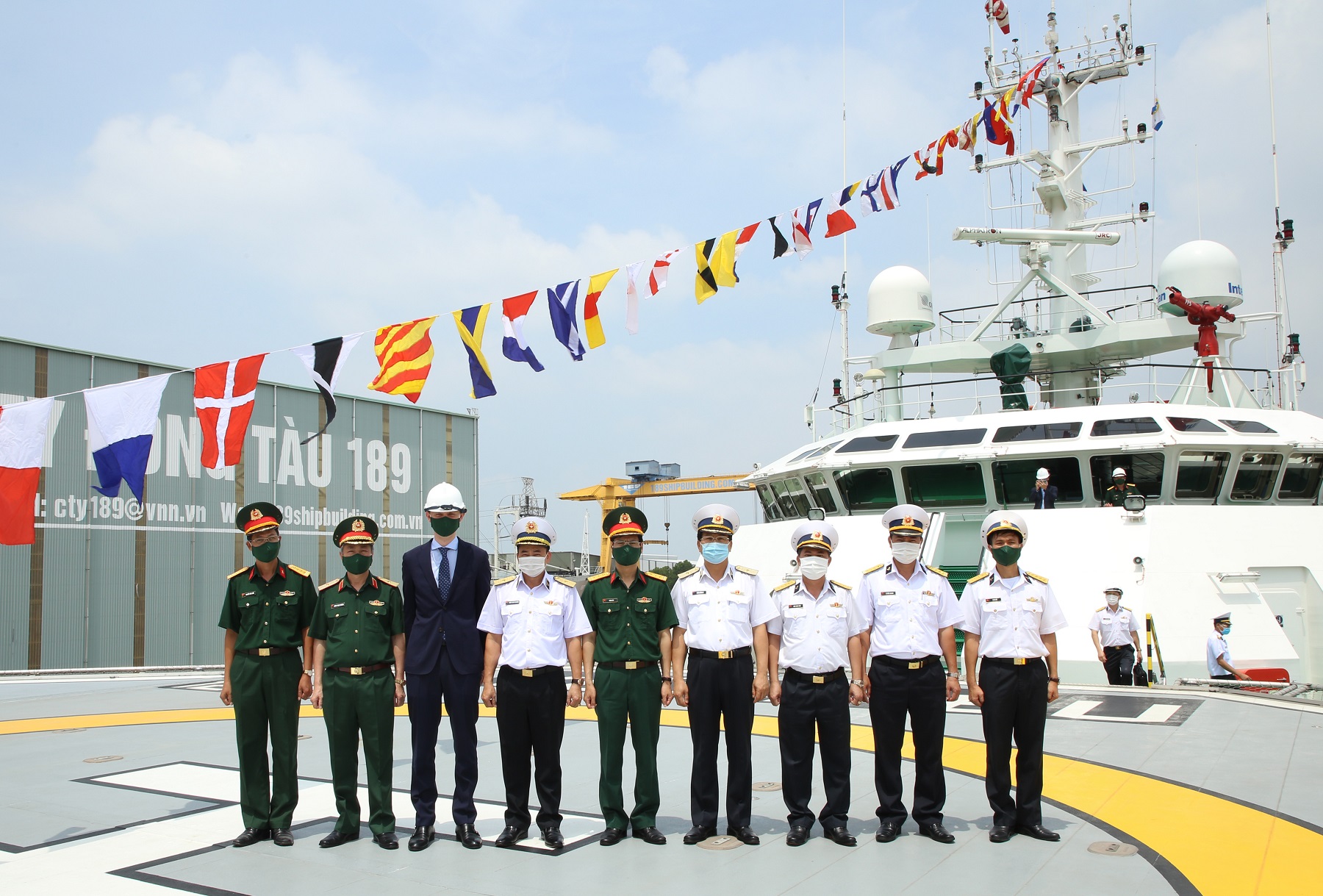 Vietnam People's Navy Commissioned Multipurpose Submarine Search and Rescue Ship (MSSARS) Y?t Kiêu