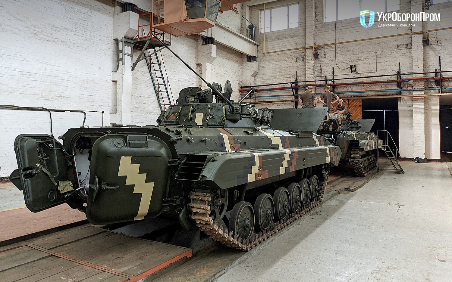 Zhytomyr Armored Plant Delivered Upgraded BMP-2 Infantry Fighting Vehicle to Ukrainian Army