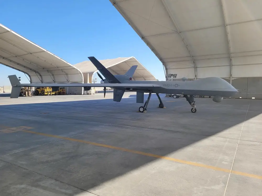 US Marine Corps’ First MQ-9A “Reaper” Remotely Piloted Aircraft