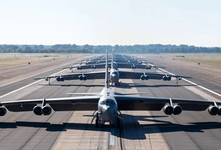 U.S. Air Force B-52H Stratofortresses