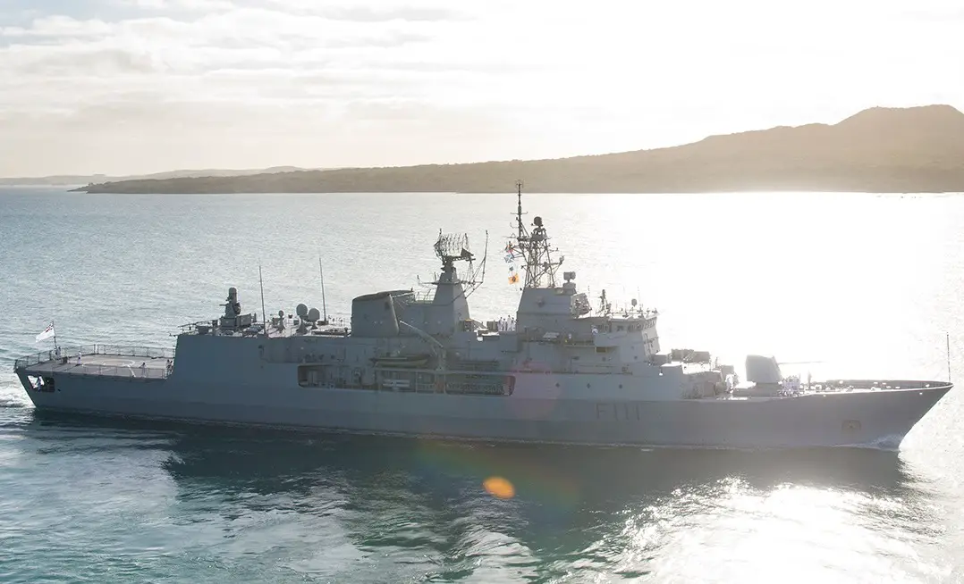 Royal New Zealand Navy Anzac Class frigate HMNZS Te Mana