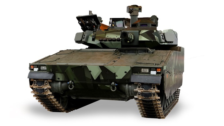 BAE Systems' Unveils Its CV90 Infantry Fighting Vehicle with D-series Turret at DSEI 2021