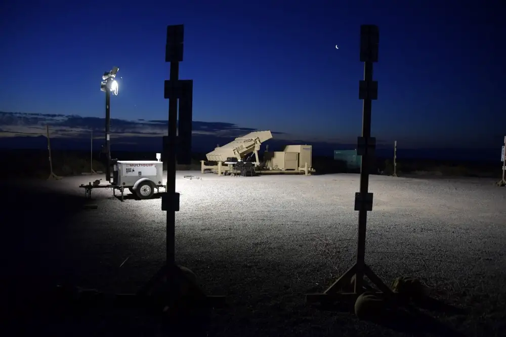 The Indirect Fire Protection Capability Increment 2 is a mobile, ground-based system designed to defeat subsonic cruise missiles, Group 2/3 unmanned aircraft systems, rockets, artillery, mortars and other aerial threats. (Heriberto Ibarra WSMR)