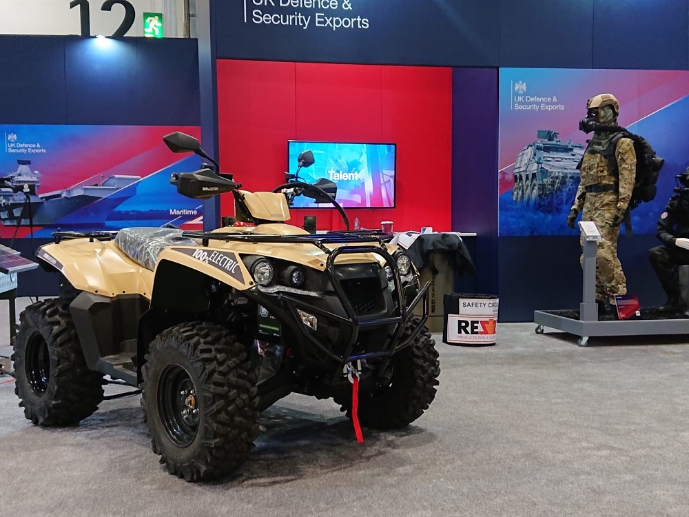 Eco Charger Partnership with Supacat Launches Vizsla Military All Electric Quad