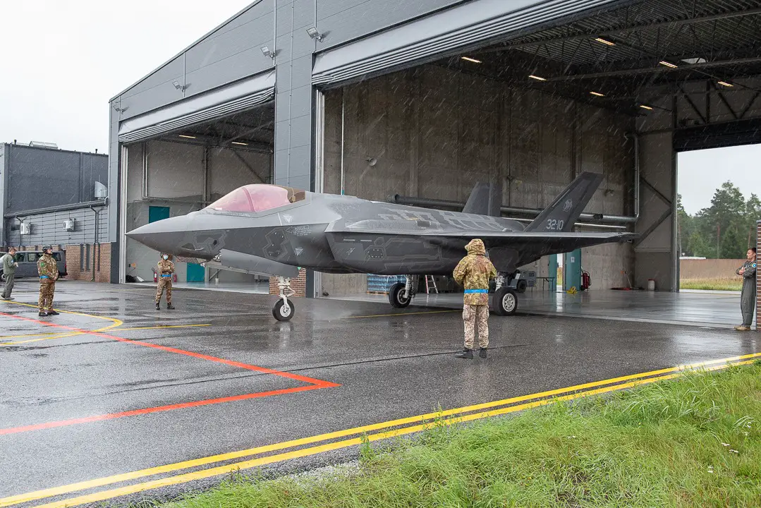 Evaluation Team Confirm Italian Air Force F-35 Detachment and Estonian Baltic Air Policing Capabilities