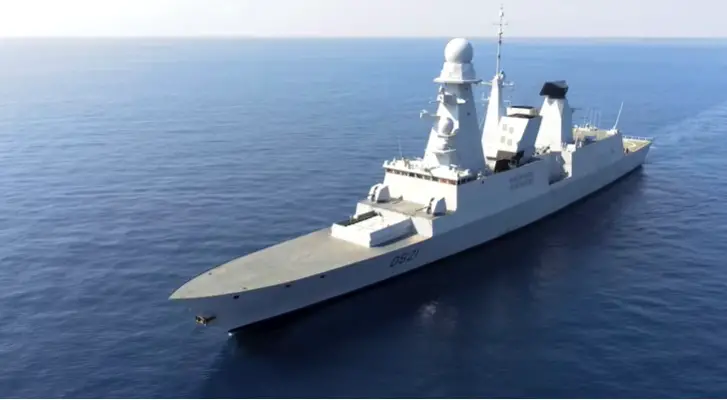 French Navy Horizon-class frigate Chevalier Paul