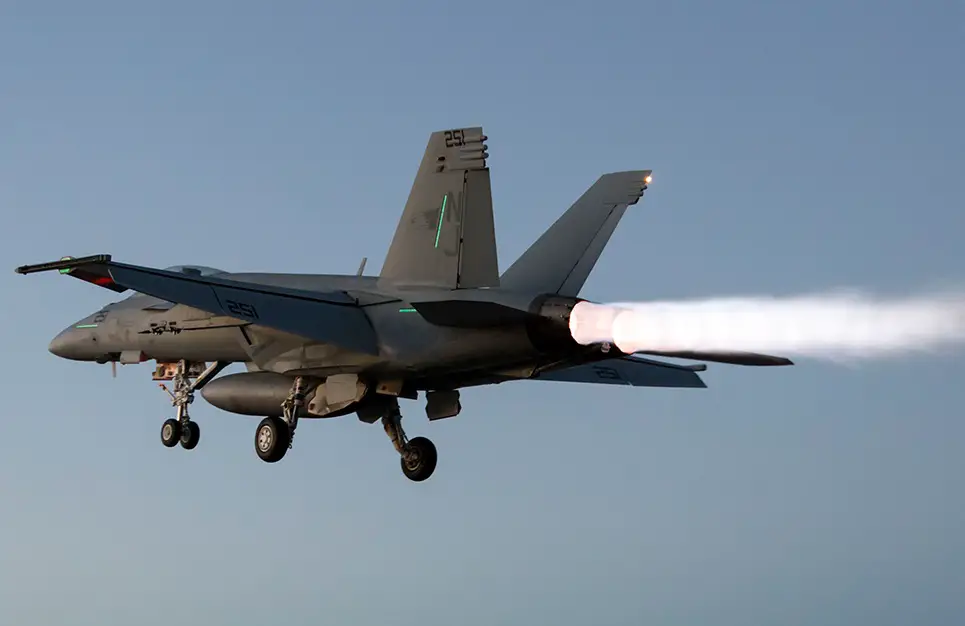 General Electric Aviation Awarded $1,6 Billion Contract for Support of F/A-18's F414 Engine Components